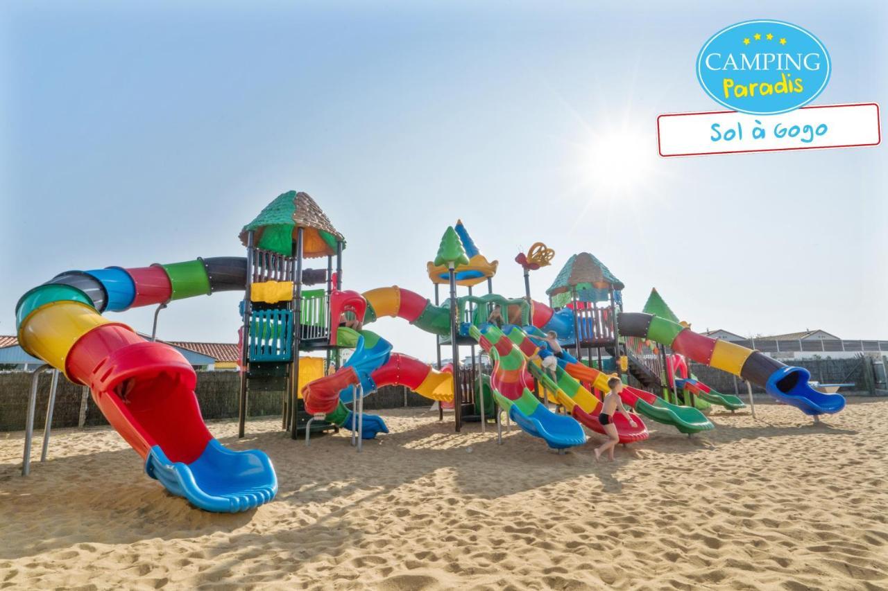 圣伊莱尔·德列 Camping Paradis Sol A Gogo酒店 外观 照片