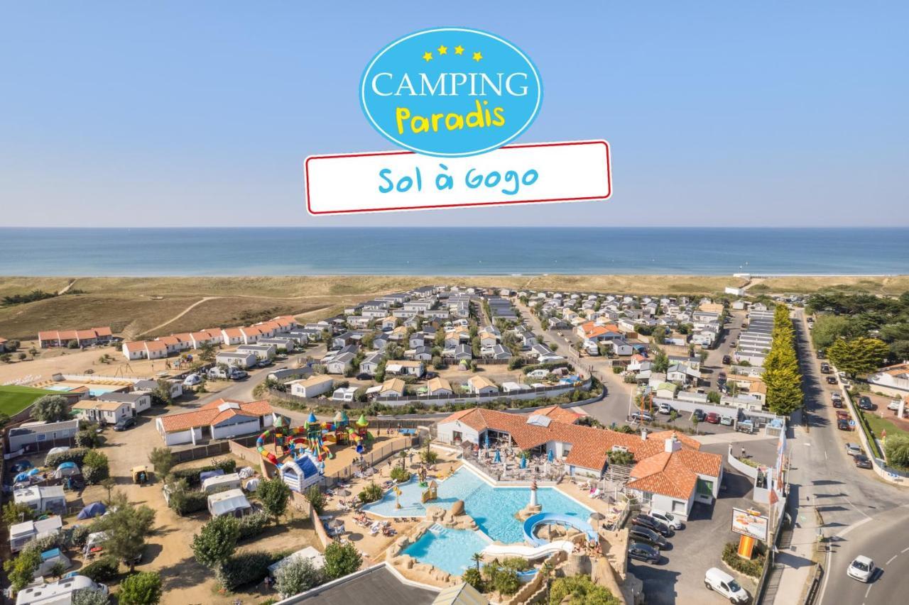 圣伊莱尔·德列 Camping Paradis Sol A Gogo酒店 外观 照片