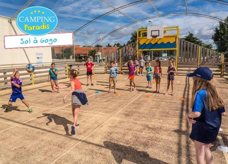 圣伊莱尔·德列 Camping Paradis Sol A Gogo酒店 外观 照片