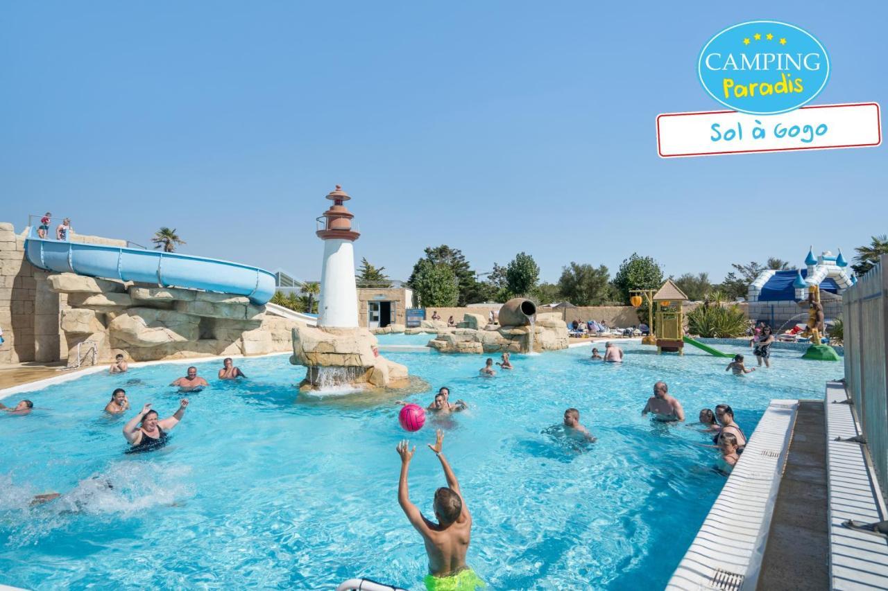 圣伊莱尔·德列 Camping Paradis Sol A Gogo酒店 外观 照片