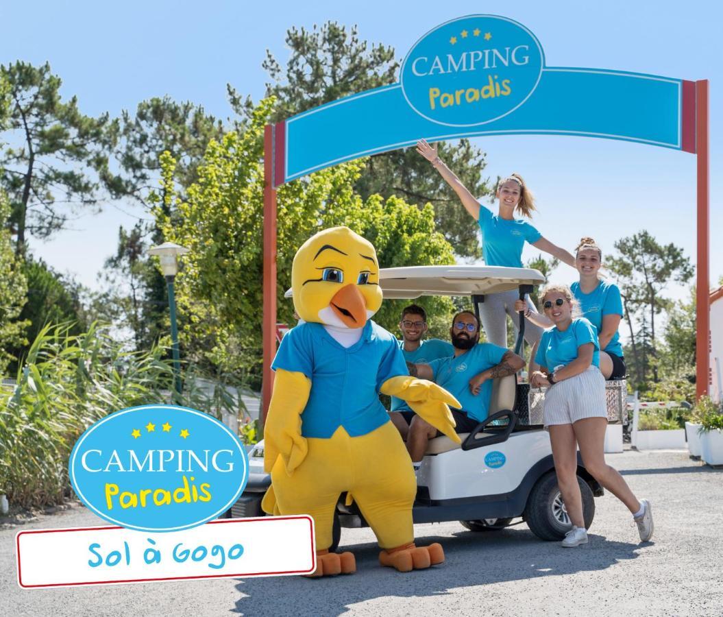 圣伊莱尔·德列 Camping Paradis Sol A Gogo酒店 外观 照片