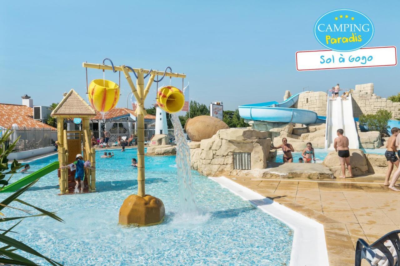圣伊莱尔·德列 Camping Paradis Sol A Gogo酒店 外观 照片