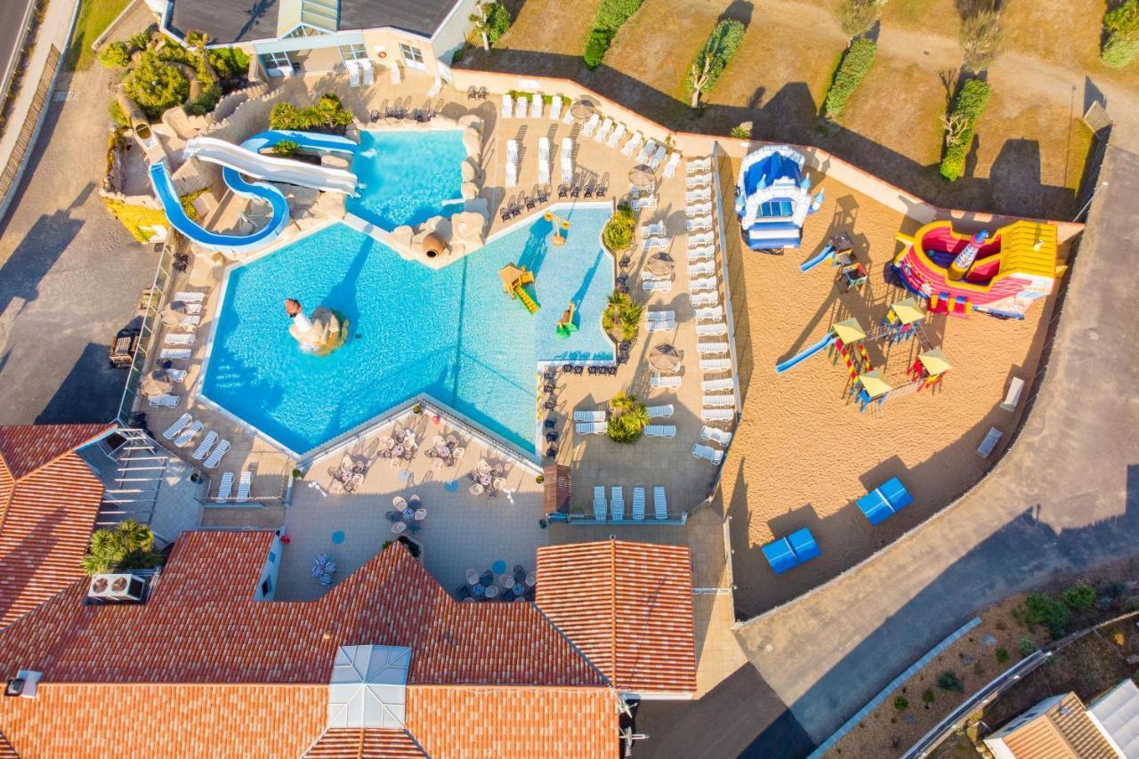 圣伊莱尔·德列 Camping Paradis Sol A Gogo酒店 外观 照片